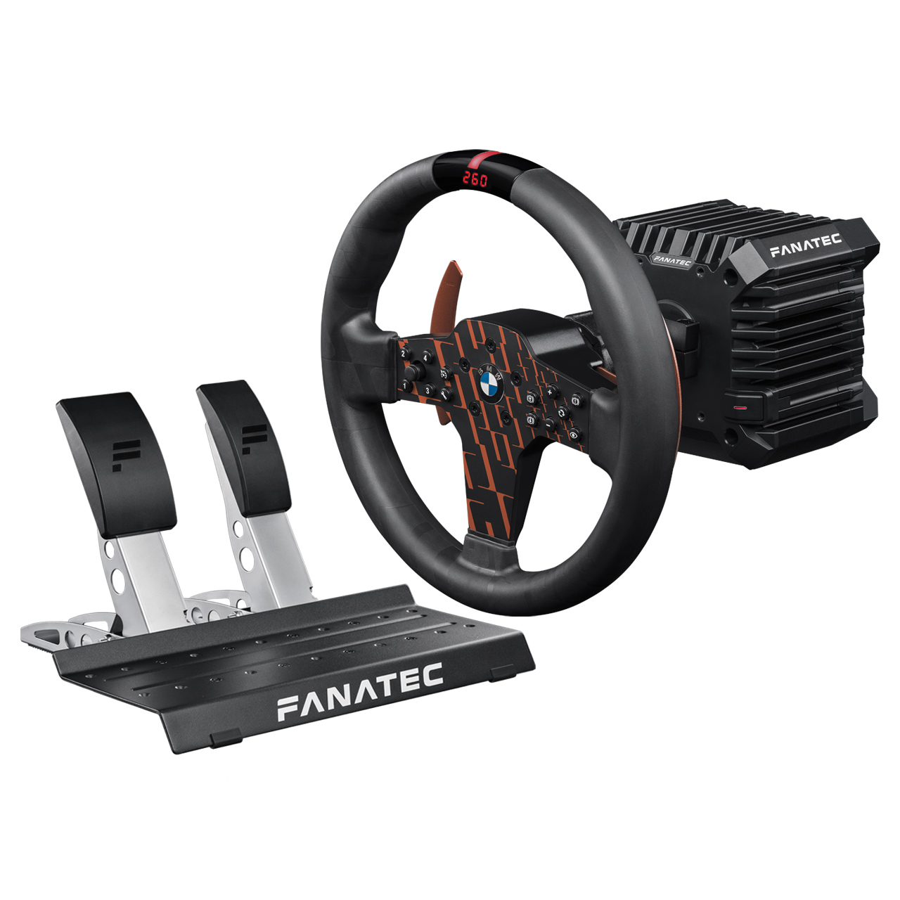 fanatec)ハンコンとペダルセット - その他