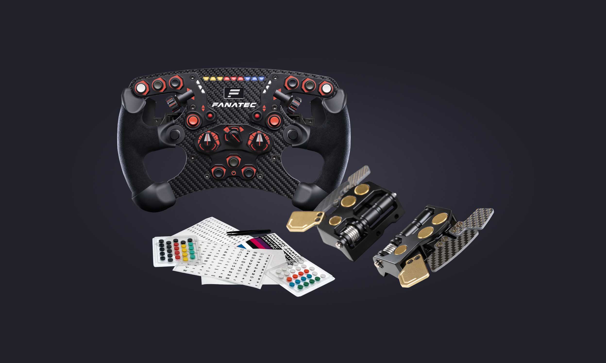 ClubSport Steering Wheel Formula V2.5 X Advanced Bundle   Fanatec