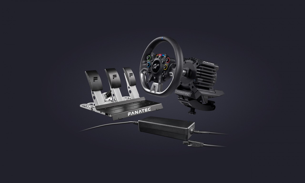 【缺貨中，等候 Fanatec恢復販售，請參考「商品簡介」說明】】Gran Turismo DD Pro Premium Bundle。含Boost Kit 180 (8Nm)、Gran Turismo DD Pro (5 Nm)