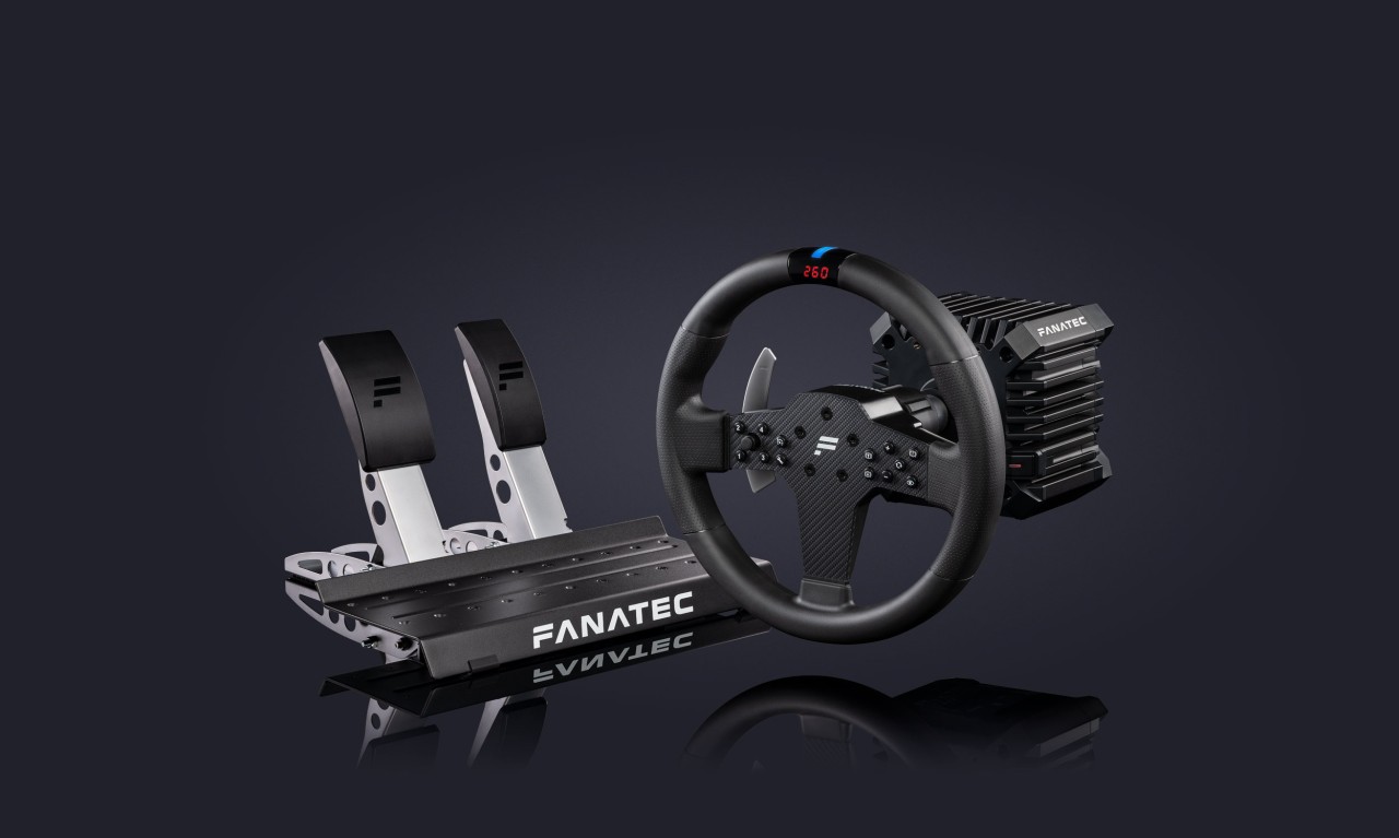 Fanatec Ready2Race Direct Drive Wheel Bundle with Pedals